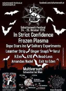 Schattenwelt Festival, 24-25.10.2015, Vienna, Austria
