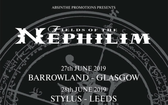 Fields Of The Nephilim June 2019 UK Tour