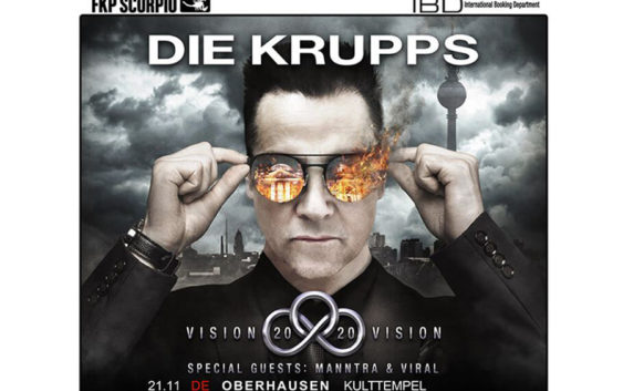 Die Krupps “Vision 2020 Vision” 2019 European tour